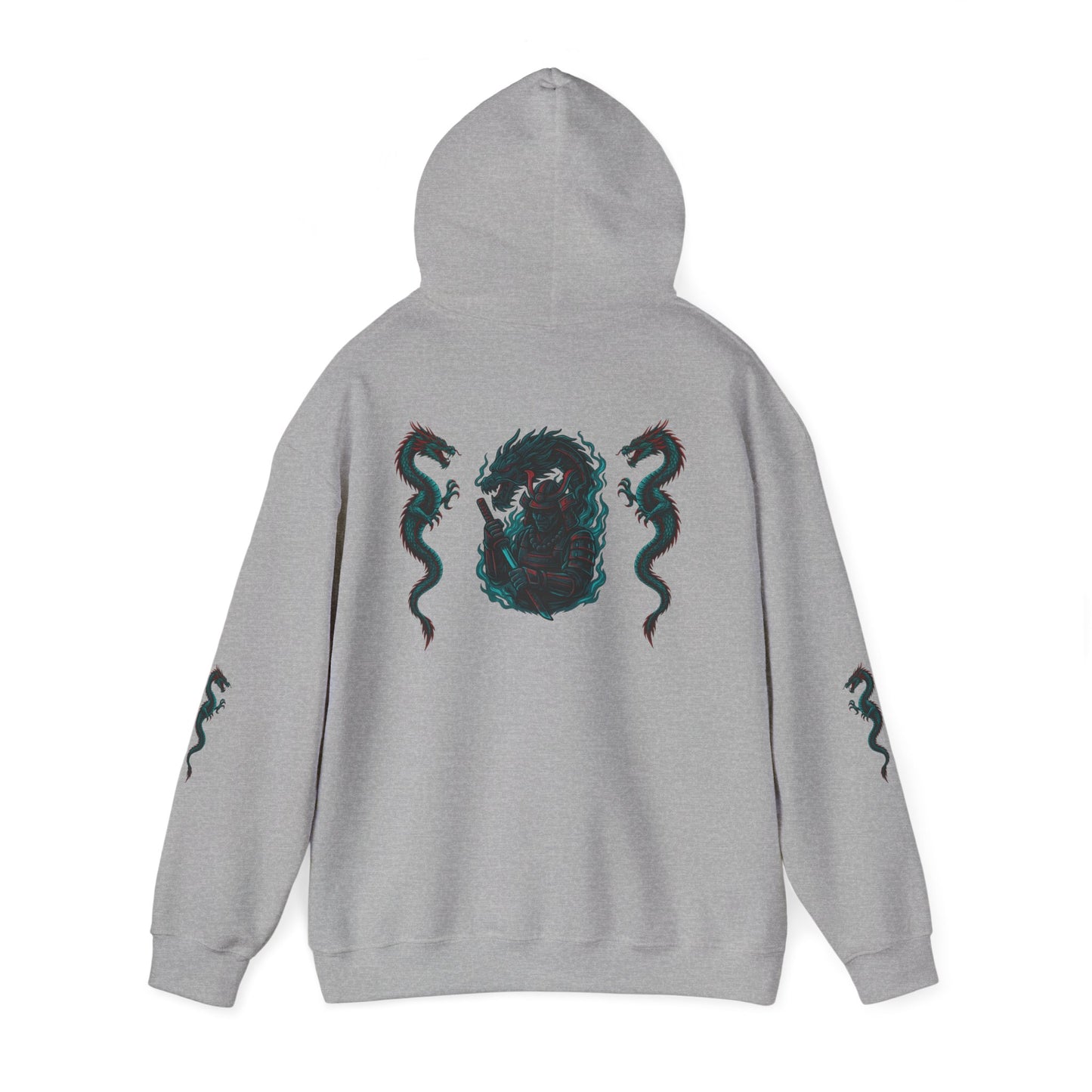 Gothic Dragon Sweatshirt, Unisex Cozy Hoodie for All Seasons, Streetwear Style, Perfect for Festivals, Birthdays, and Halloween