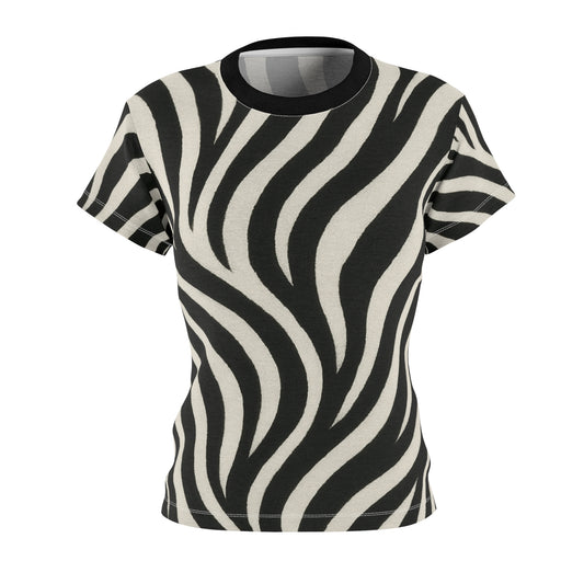 Full Zebra Print T-Shirt