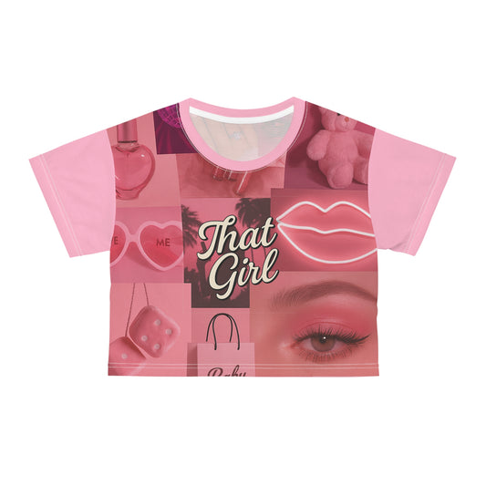 That Girl Aesthetic Crop Top