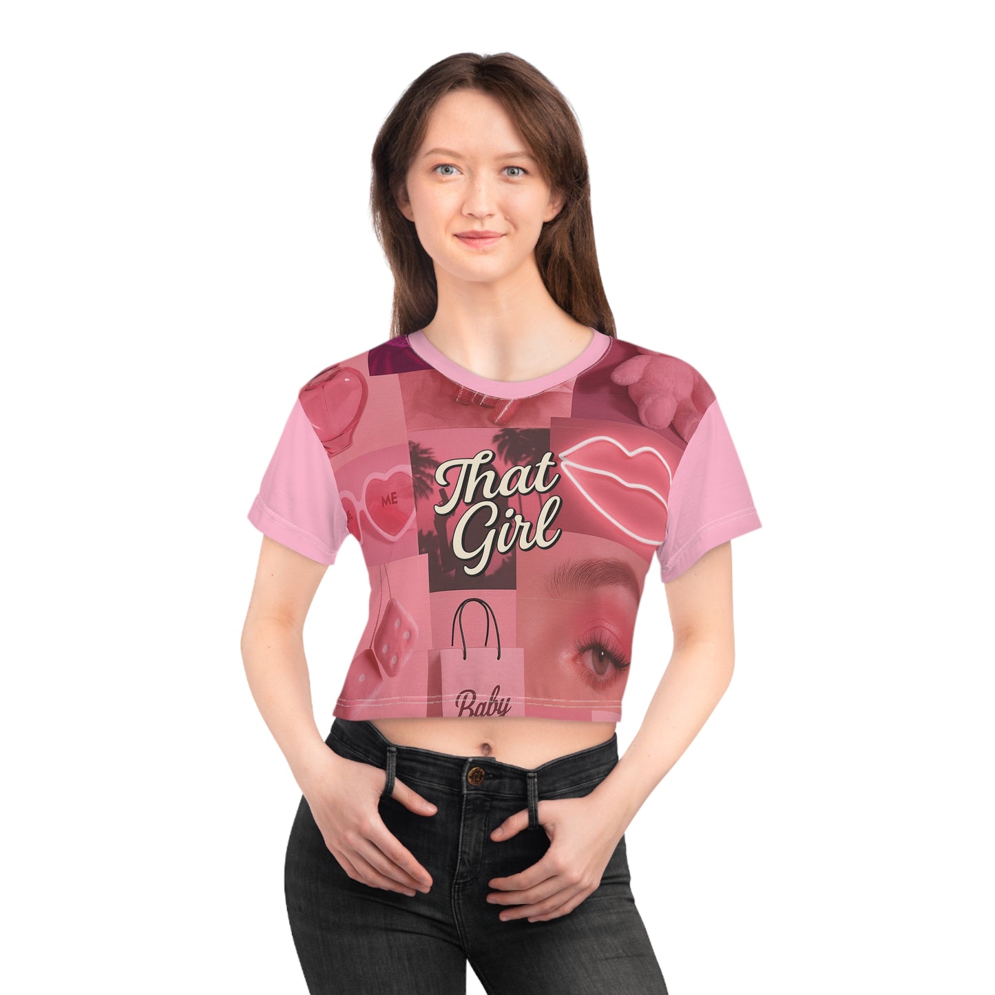 That Girl Aesthetic Crop Top