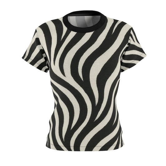 Full Zebra Print T-Shirt