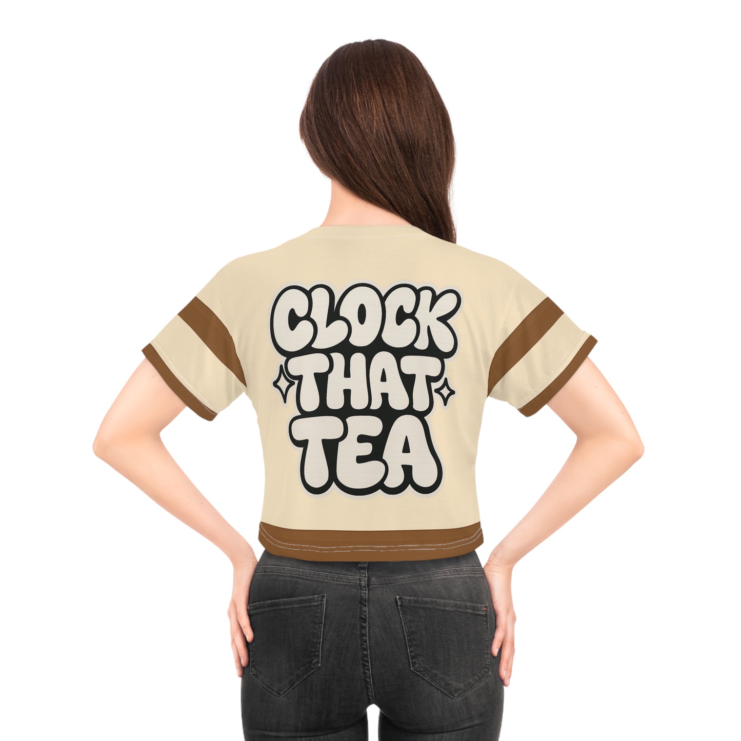Clock that Tea Crop Top