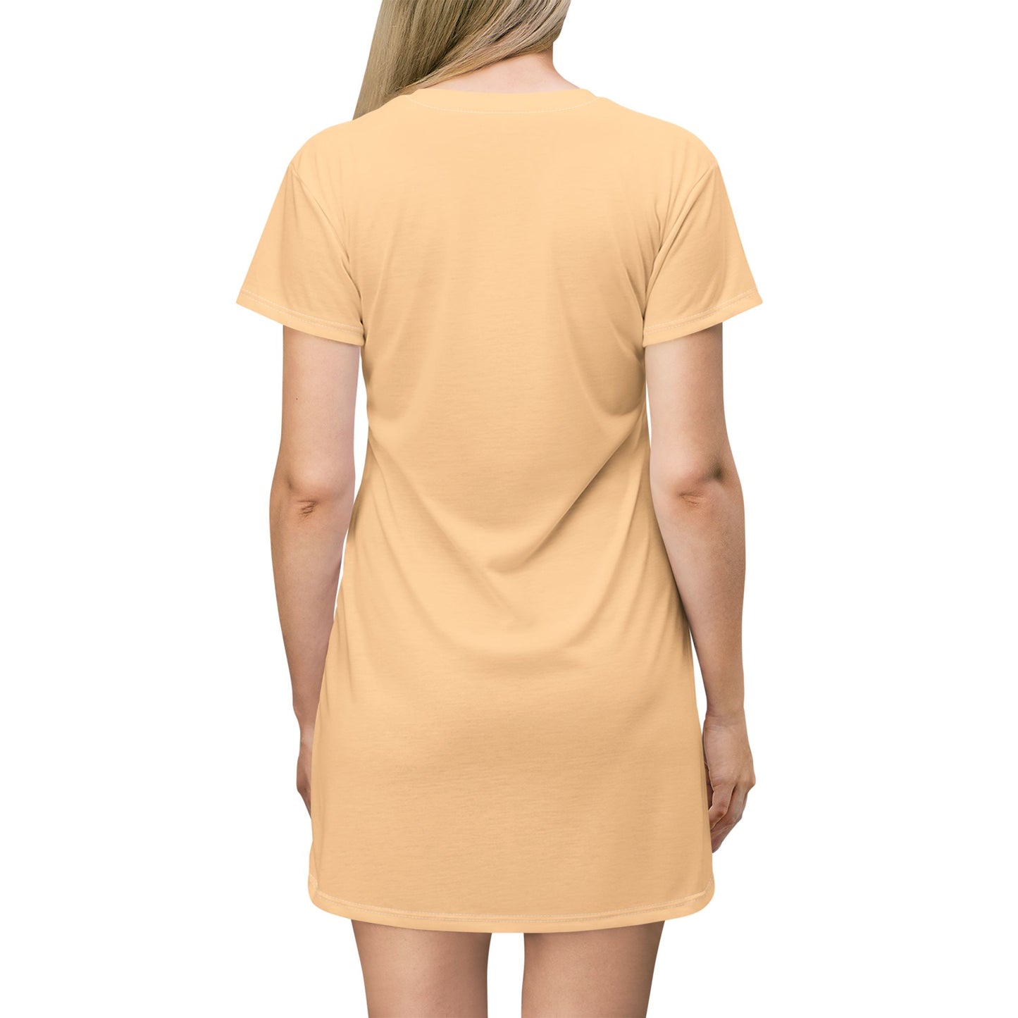 Serene Sunset T-Shirt Dress