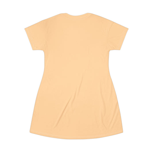 Serene Sunset T-Shirt Dress